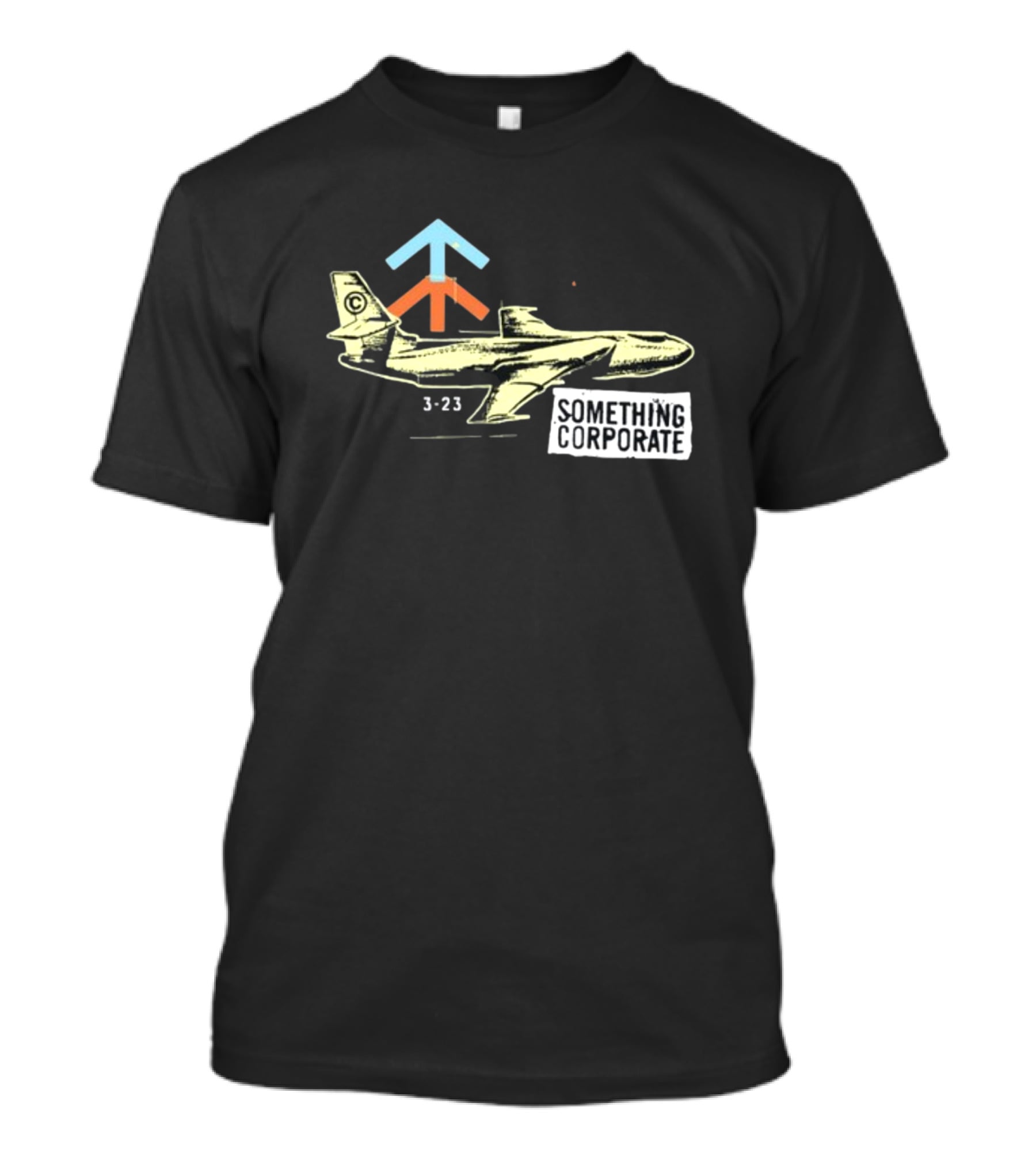 Something Corporate North Airplane 3-23 T-Shirt