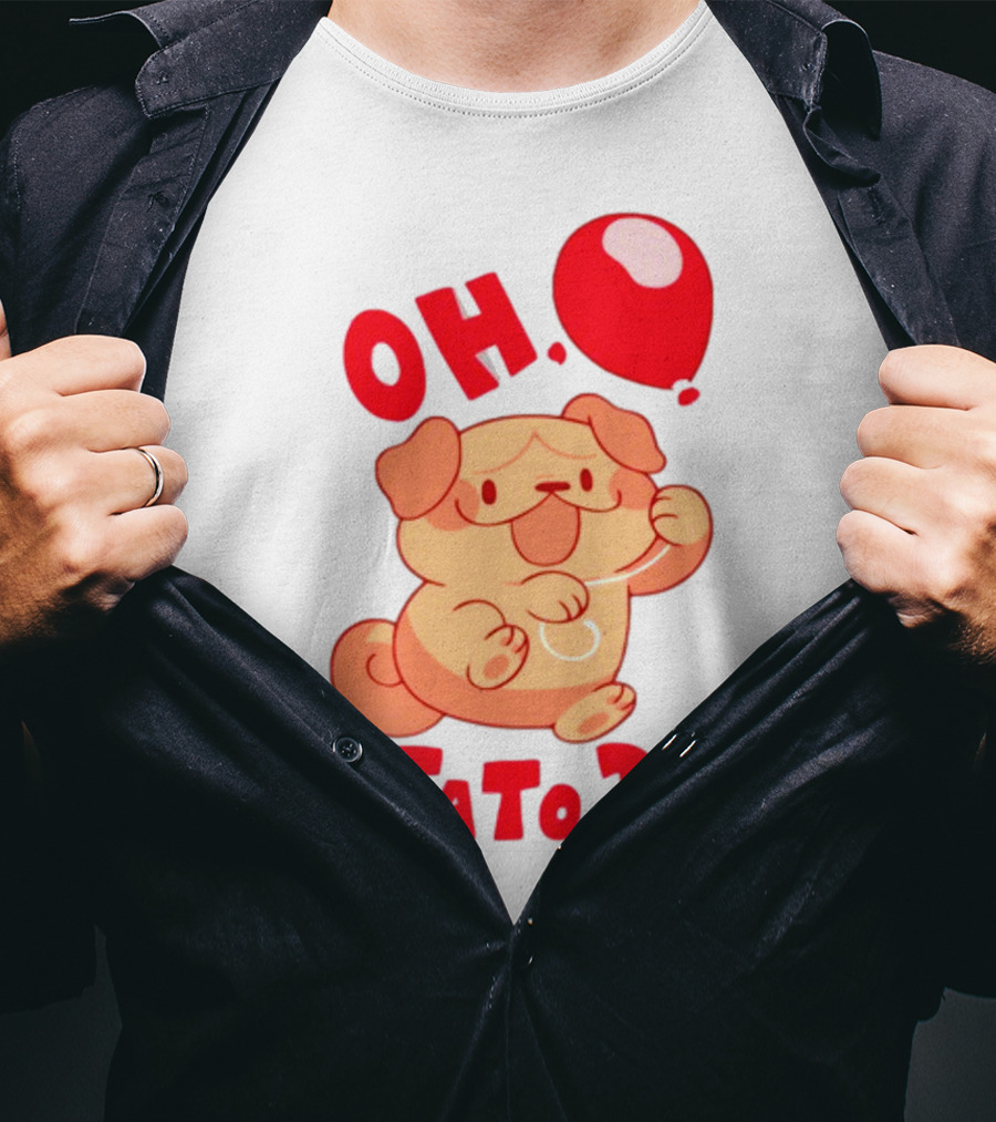 Bandwear Parry Gripp Oh Potato Dog With Balloon T-Shirt