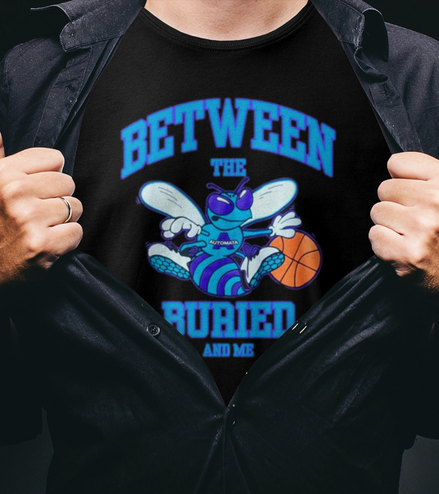 Between The Buried And Me Automata Basketball Hornet T-Shirt