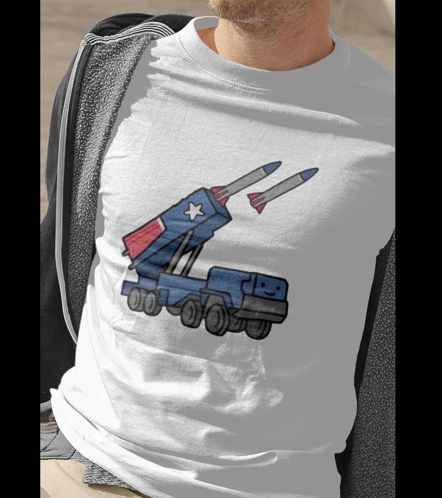 New England Patriots Missile Launcher Truck T-Shirt