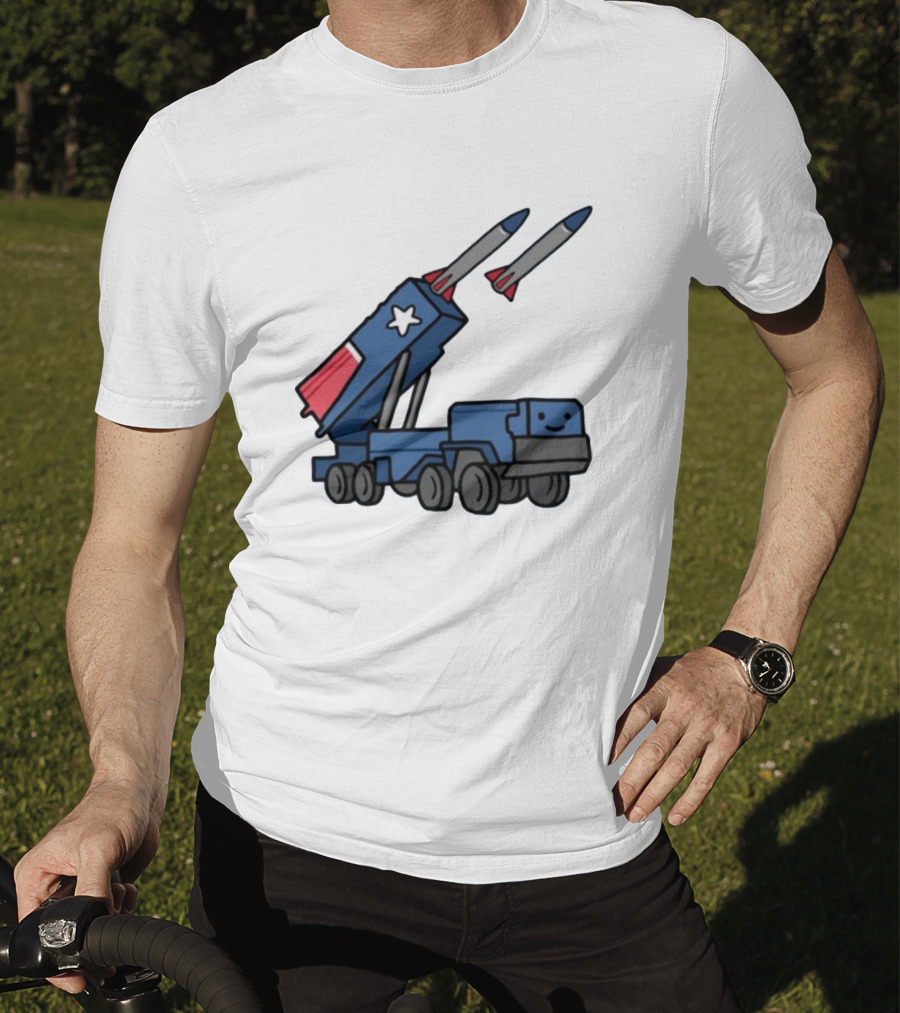 New England Patriots Missile Launcher Truck T-Shirt