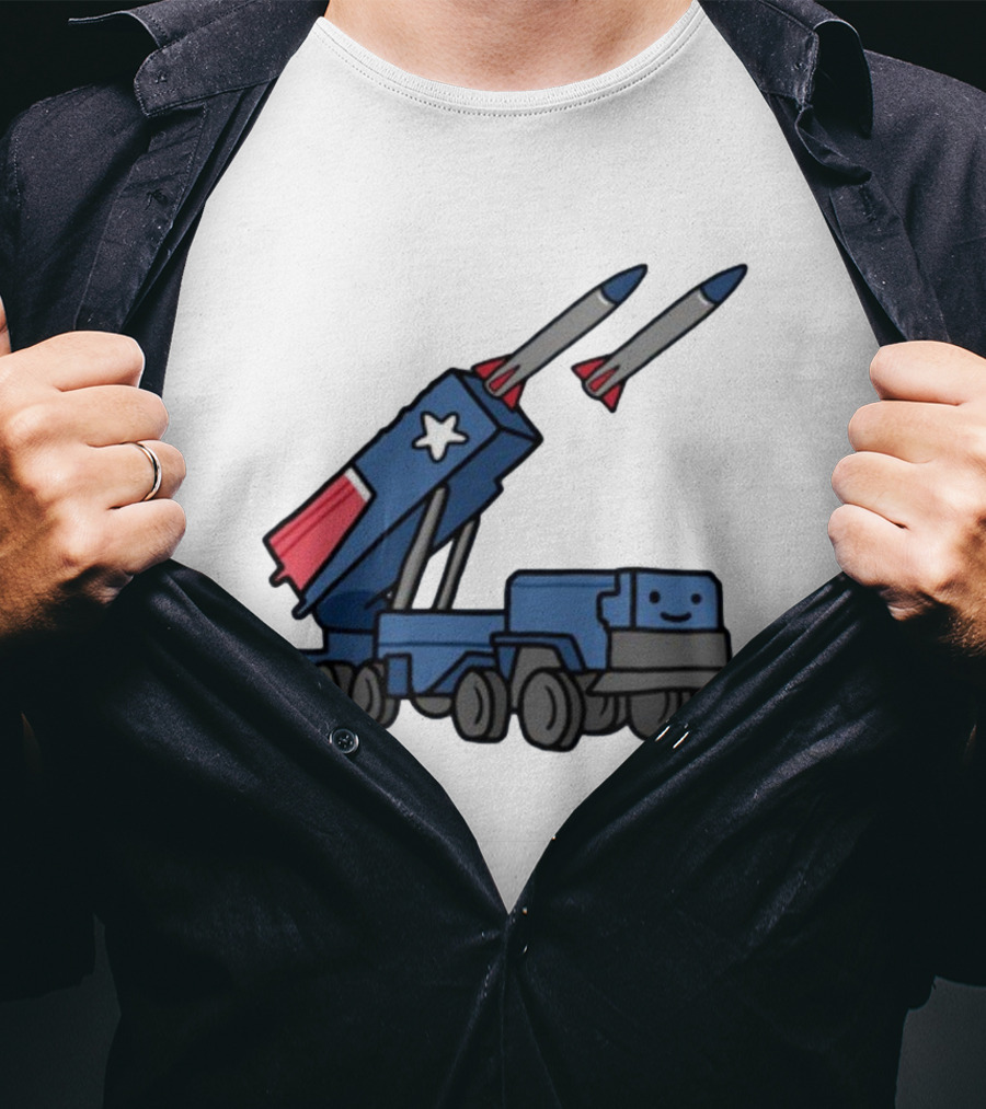 New England Patriots Missile Launcher Truck T-Shirt