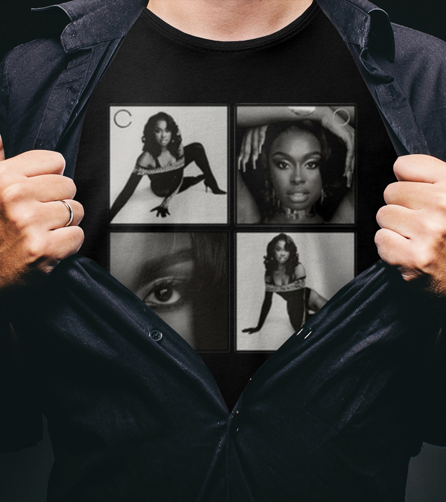 Coco Jones Coco Tonal Collage Photo T-Shirt