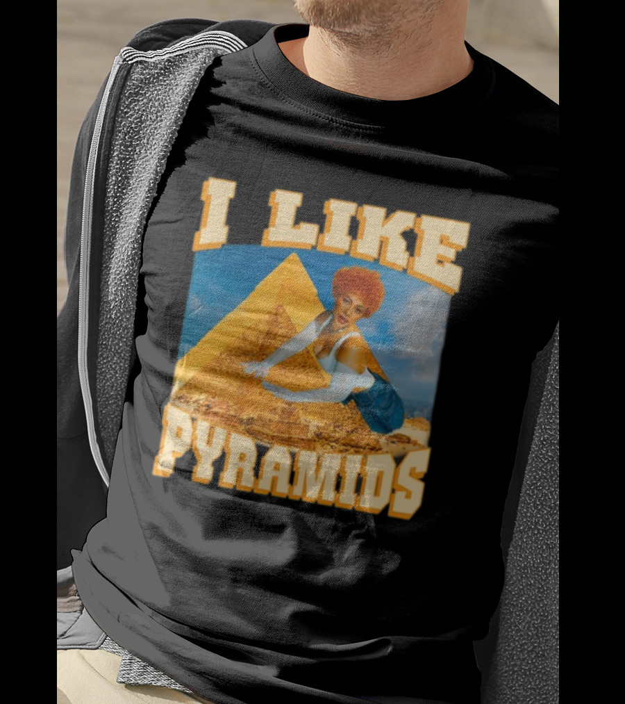 Ice Spice I Like Pyramids 90s Style Cleopatra Nostalgia T-Shirt