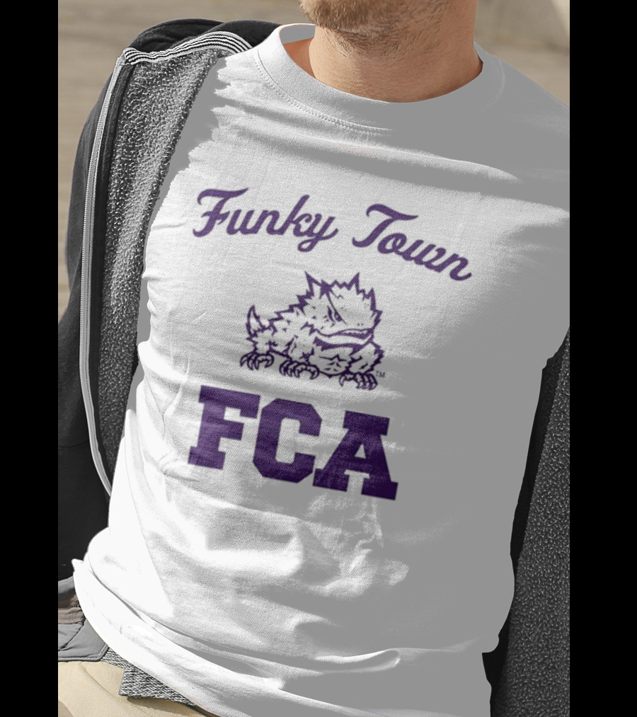 Funky Town FCA Horned Frog T-Shirt