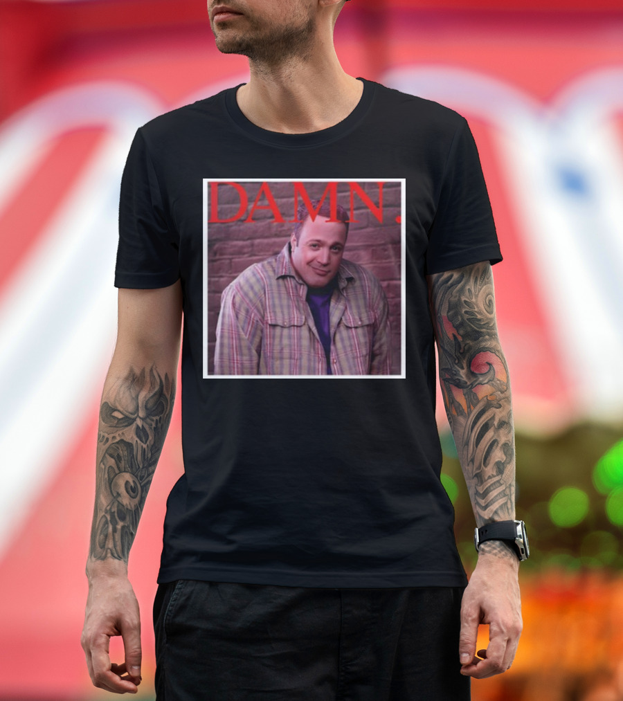 Damn Kevin James Plaid T-Shirt