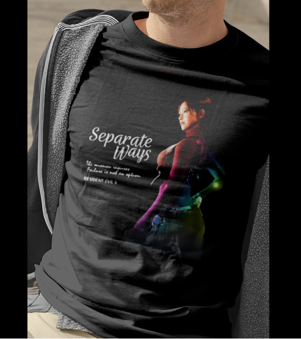 Separate Ways The Mission Requires Secrecy Failure Is Not An Option Resident Evil 4 T-Shirt