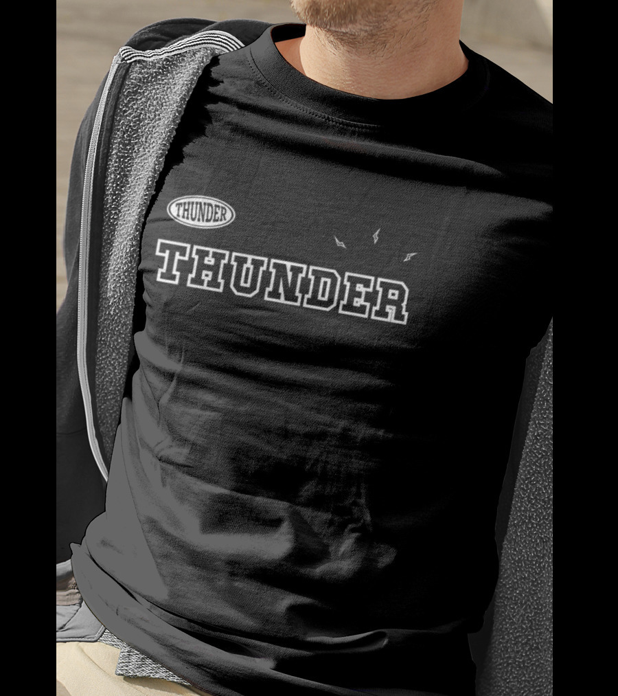 THUNDER Team Thunder Bold Lightning Elements T-Shirt
