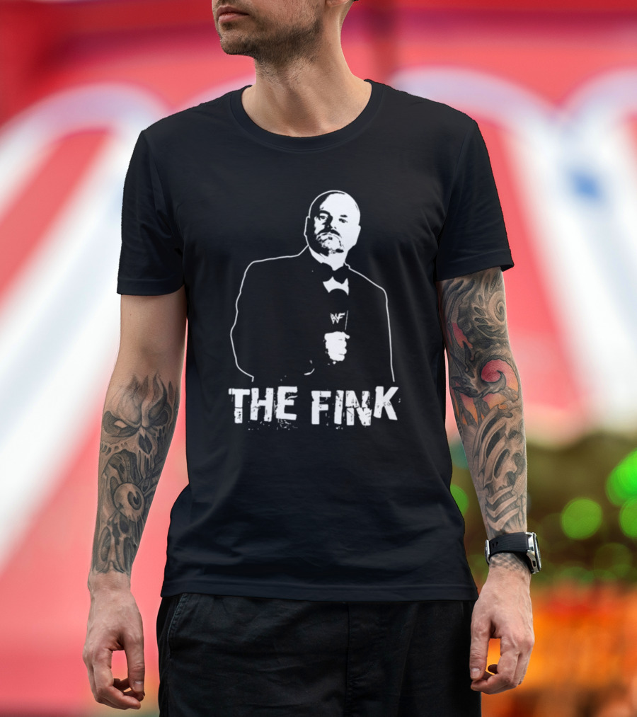 The Fink Howard Finkel WWF Legends Of Wrestling T-Shirt