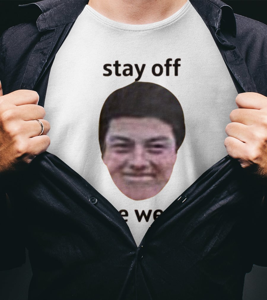 Stay Off The Weed Viktor Hovland Face T-Shirt