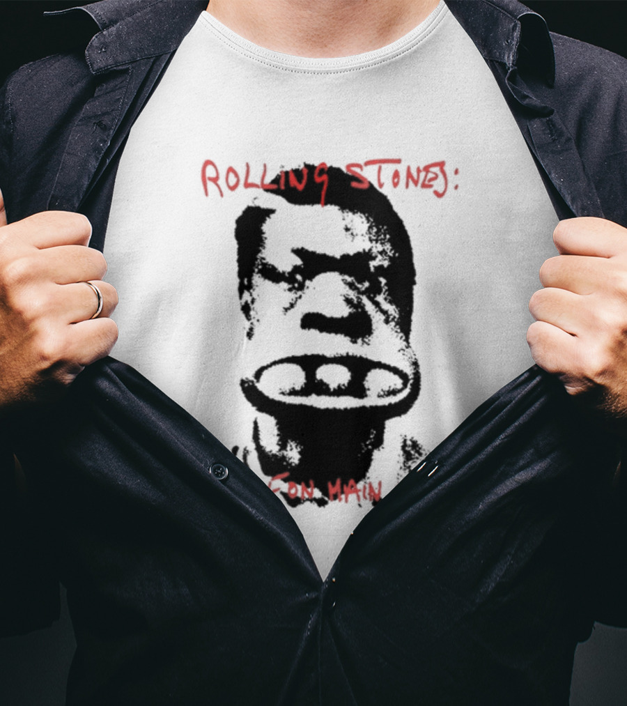Rolling Stones Exile On Main St Sketch Face T-Shirt