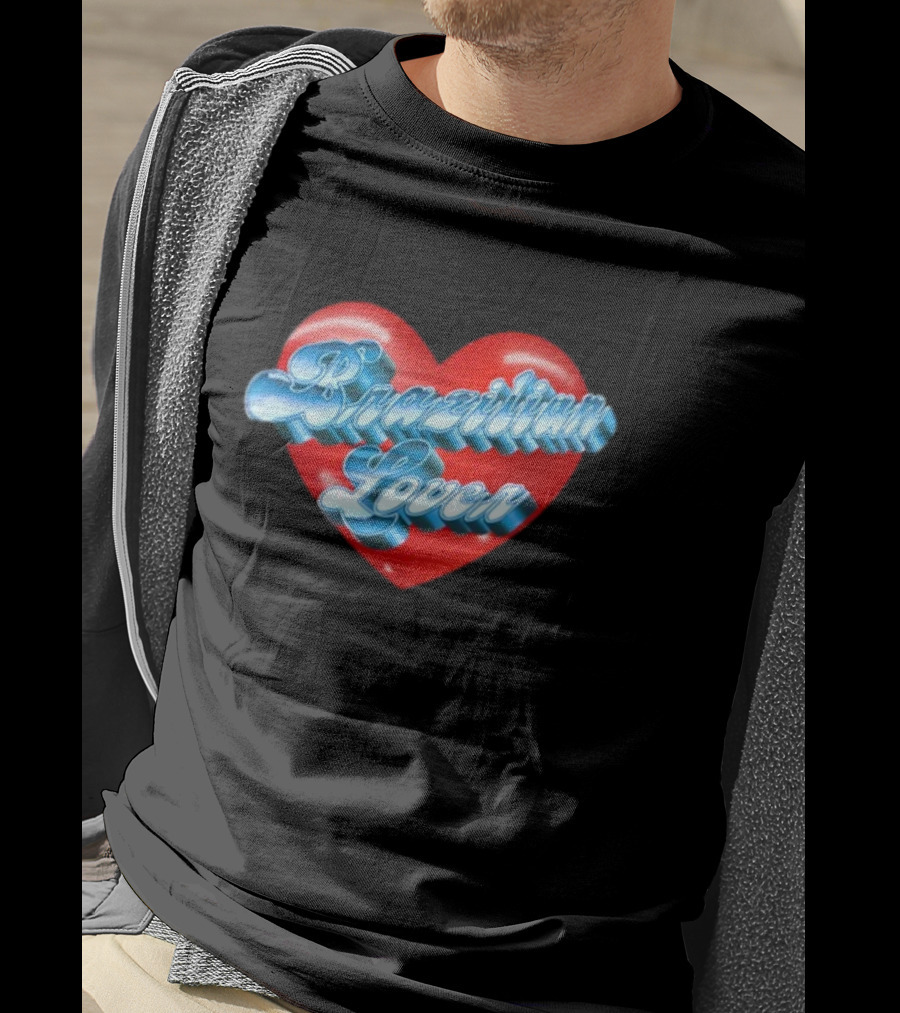 Mateus Brazilian Lover Heart T-Shirt