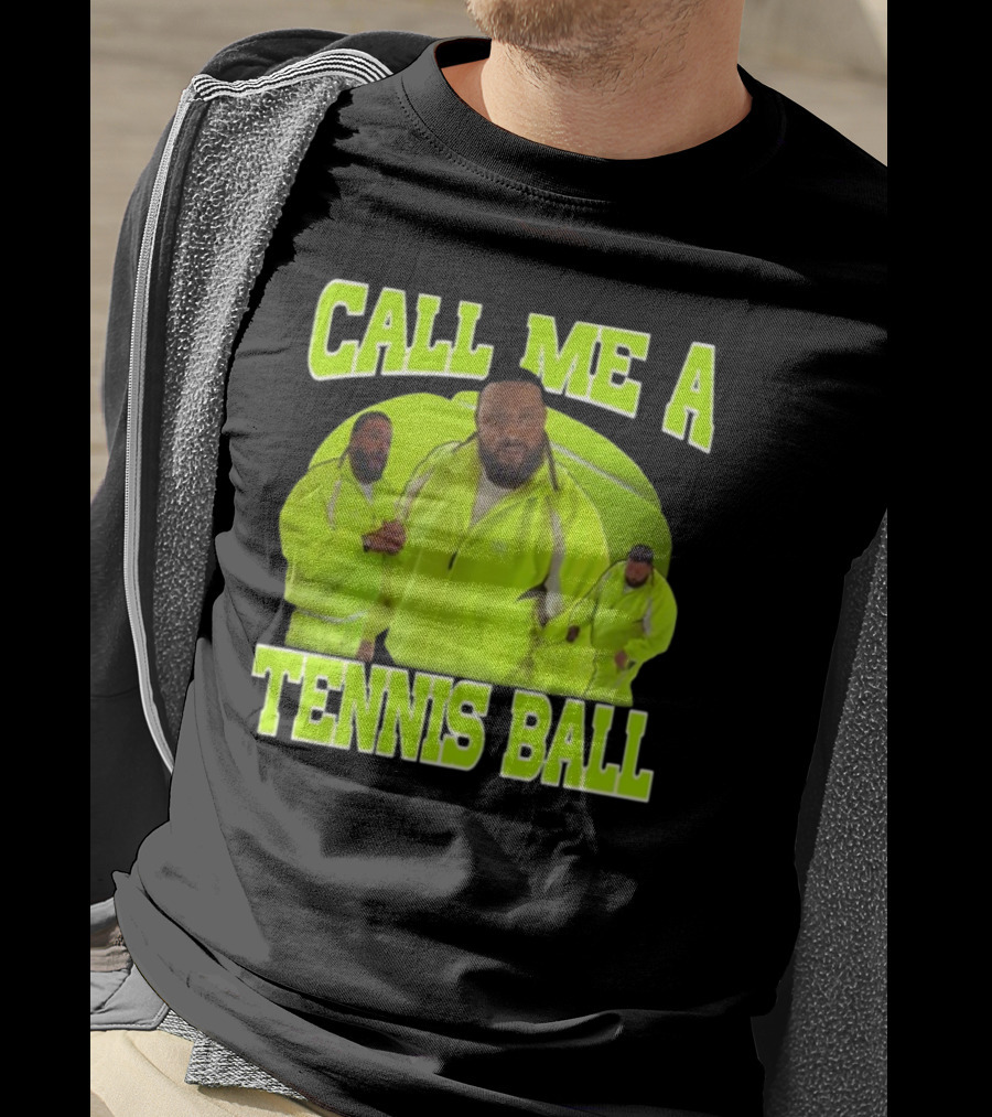 DJ Khaled Call Me A Tennis Ball Neon T-Shirt