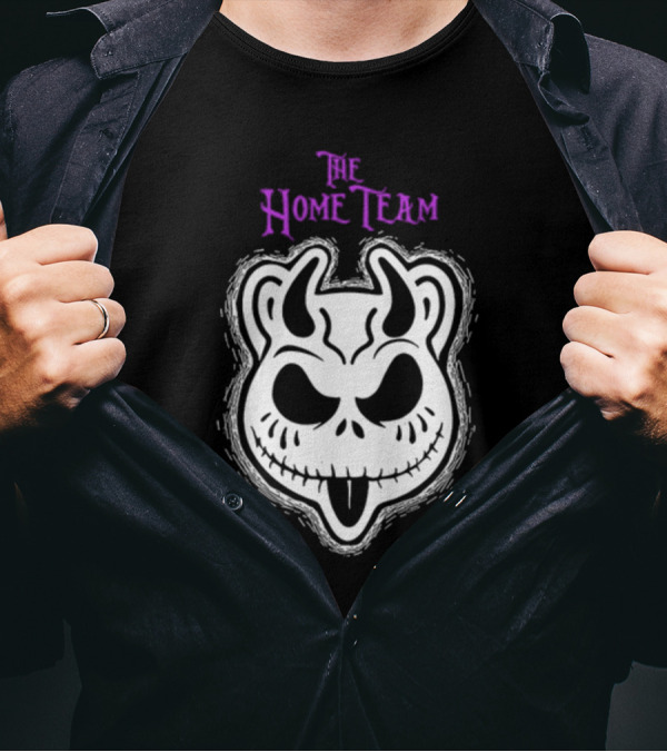 The Home Team Jack Mask Devil Face T-Shirt
