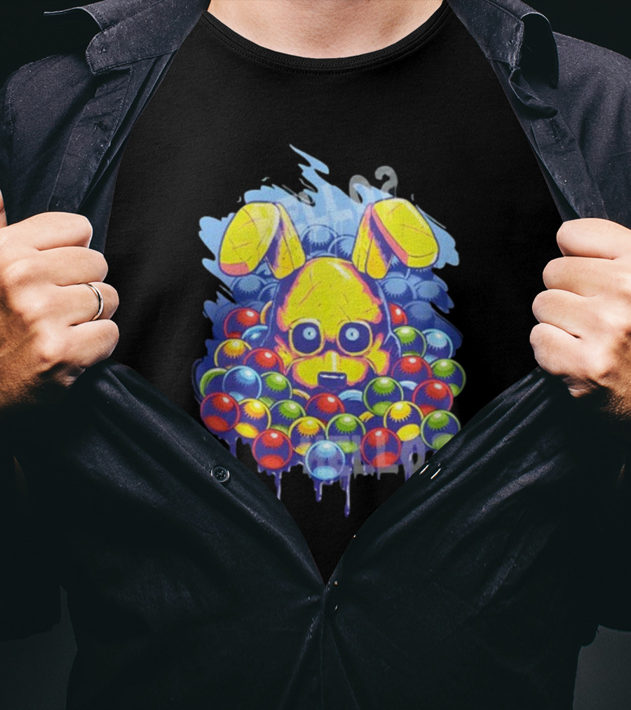 Five Nights At Freddy's Colorful Ball Pit Animatronic Surprise T-Shirt