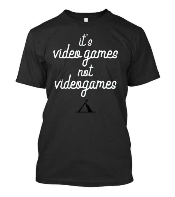 It's Video Games Not Videogames T-Shirt