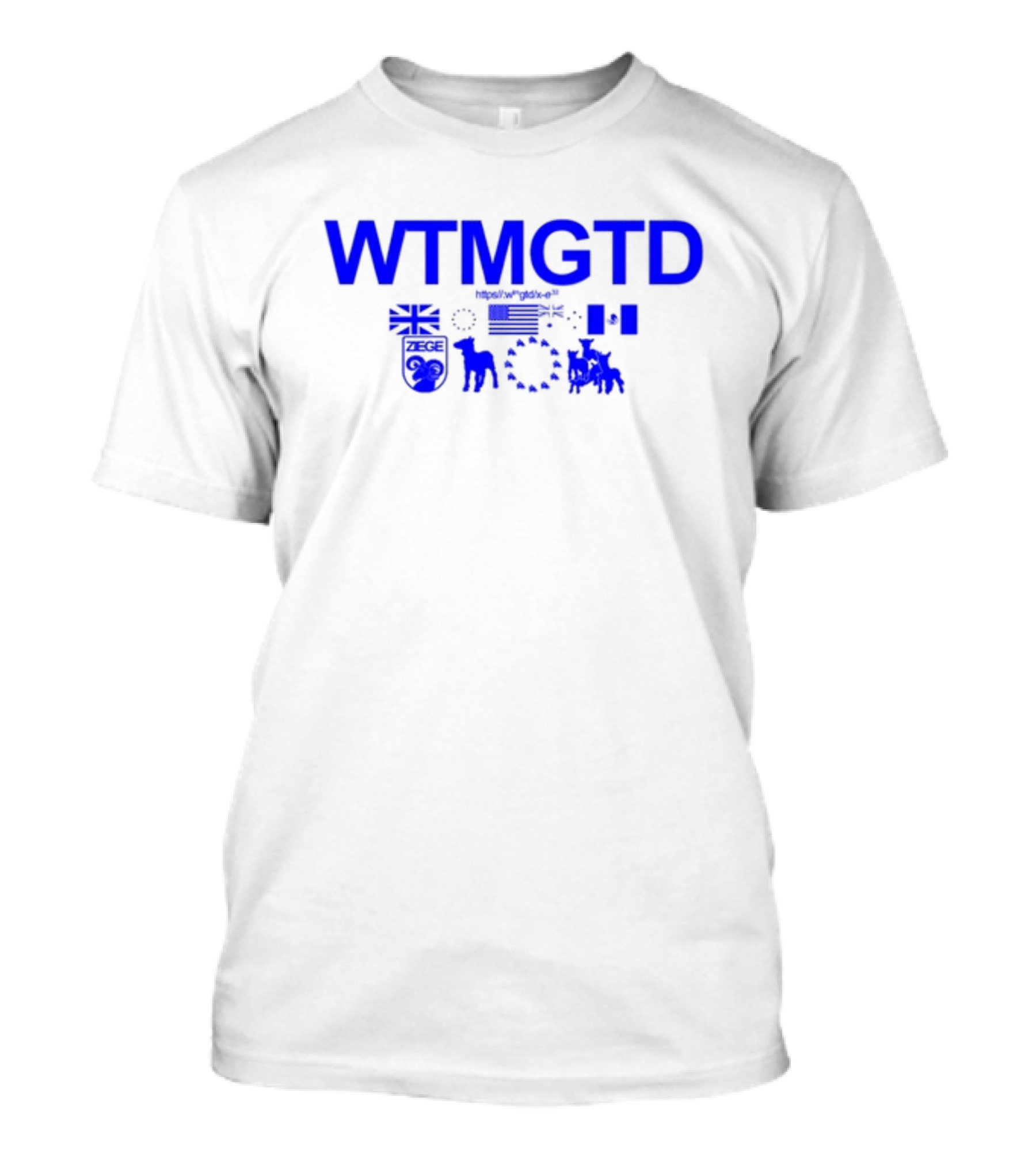 WTMGTD Hypertxt Flags And Symbols Collection T-Shirt