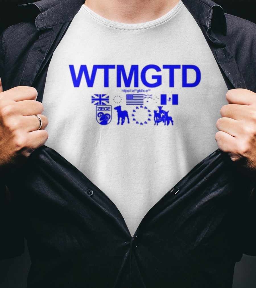 WTMGTD Hypertxt Flags And Symbols Collection T-Shirt