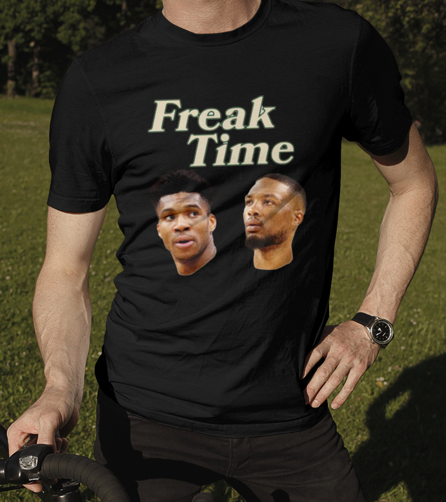 Freak Time In Cream City Giannis And Damian Collaboration T-Shirt