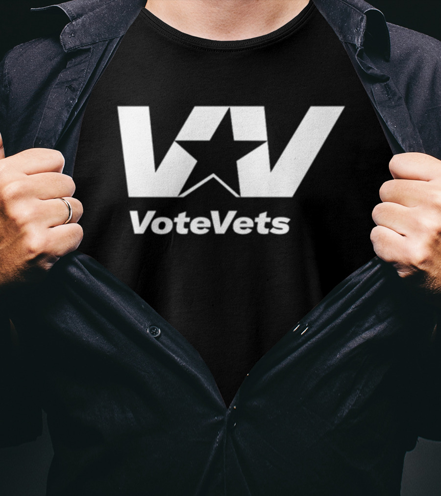VV Star Logo VoteVets T-Shirt