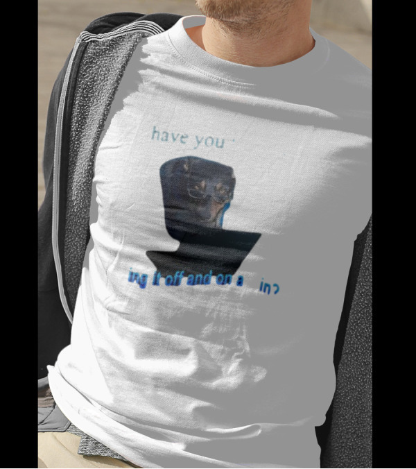 Dog Have You Tried Turning It Off And On Again With Glasses Tech Humor T-Shirt