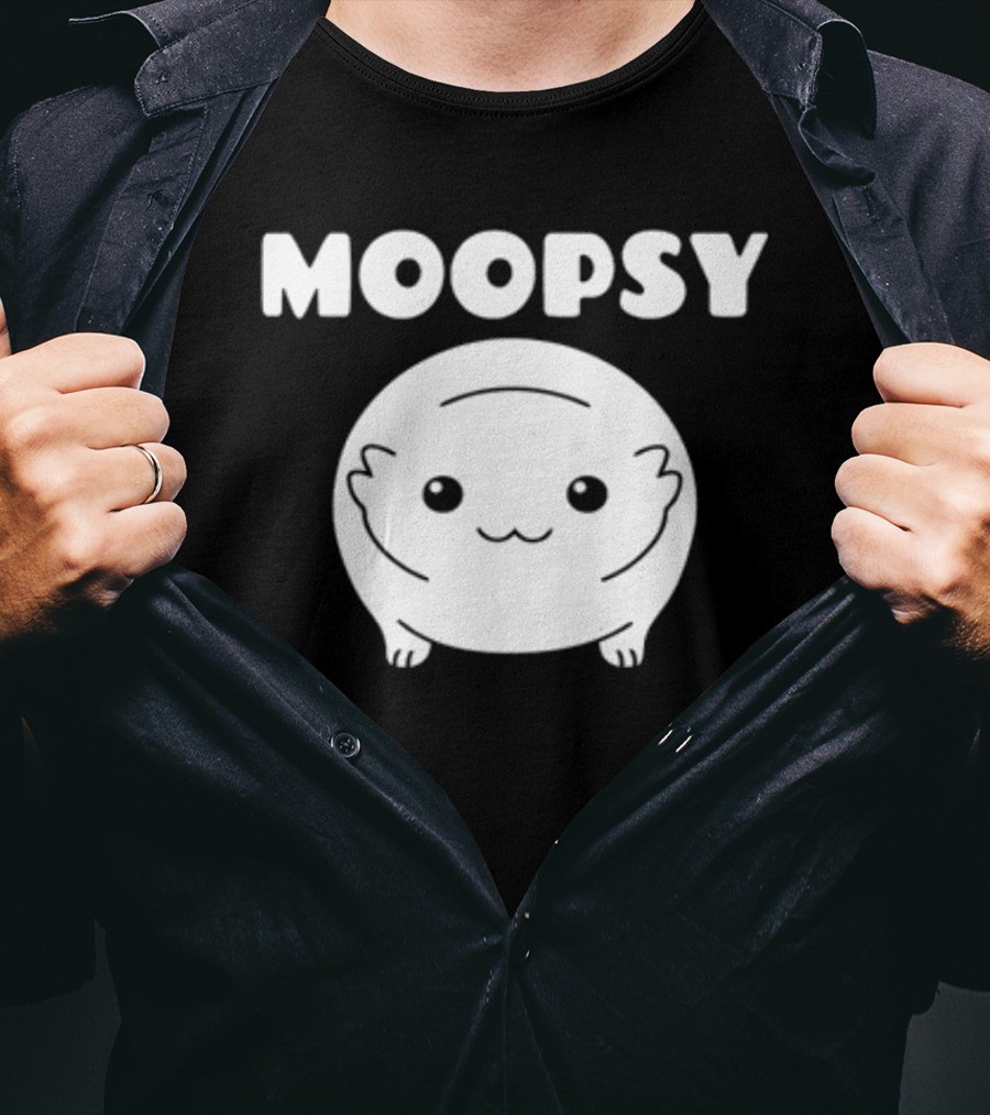 Moopsy Adorable Cartoon Creature Cute Kawaii T-Shirt