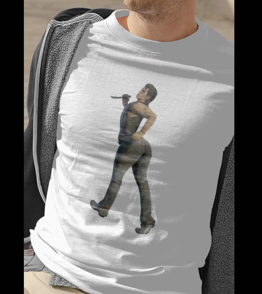 Johnny Texaschainsawgame Iconic Character Pose In Family Setting T-Shirt