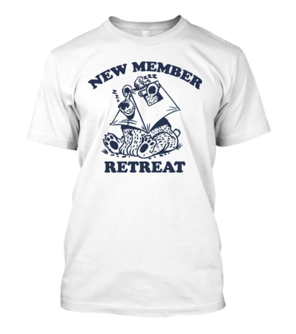 Deltagamma New Member Retreat Sleeping Bear Tent T-Shirt