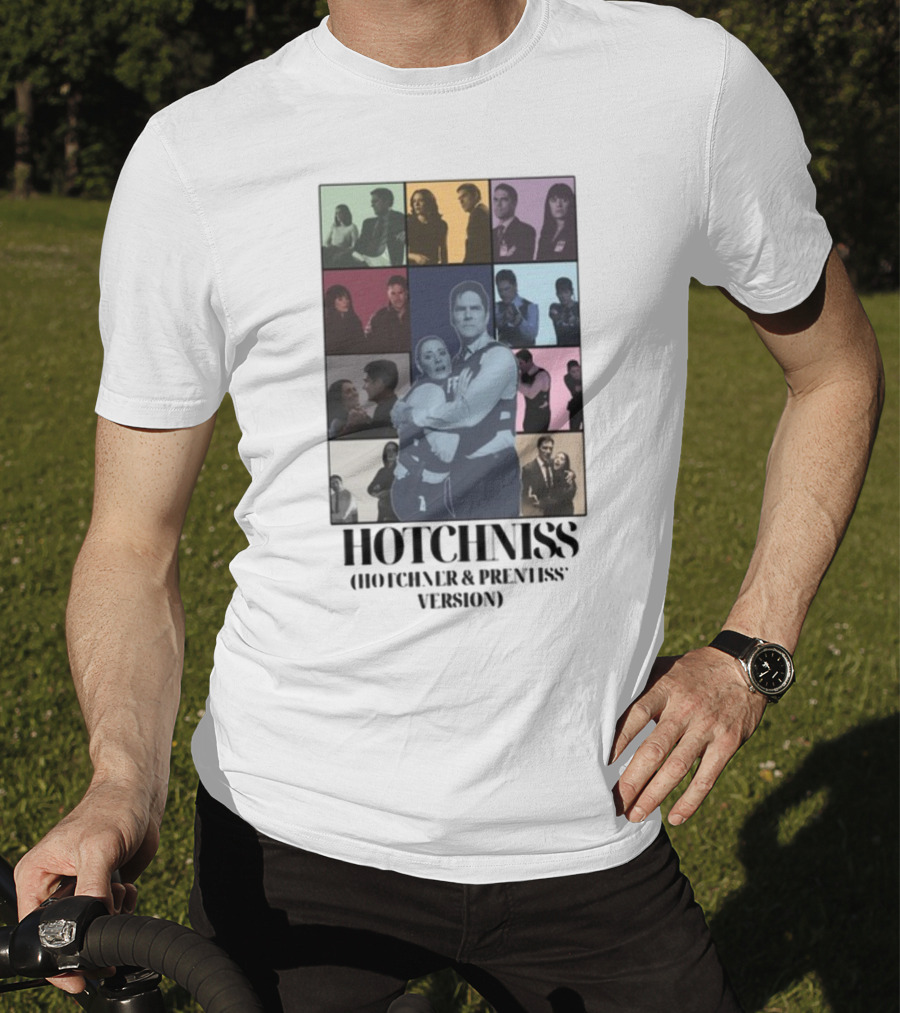 Hotchniss Hotchner And Prentiss Version Multicolor Character Collage T-Shirt