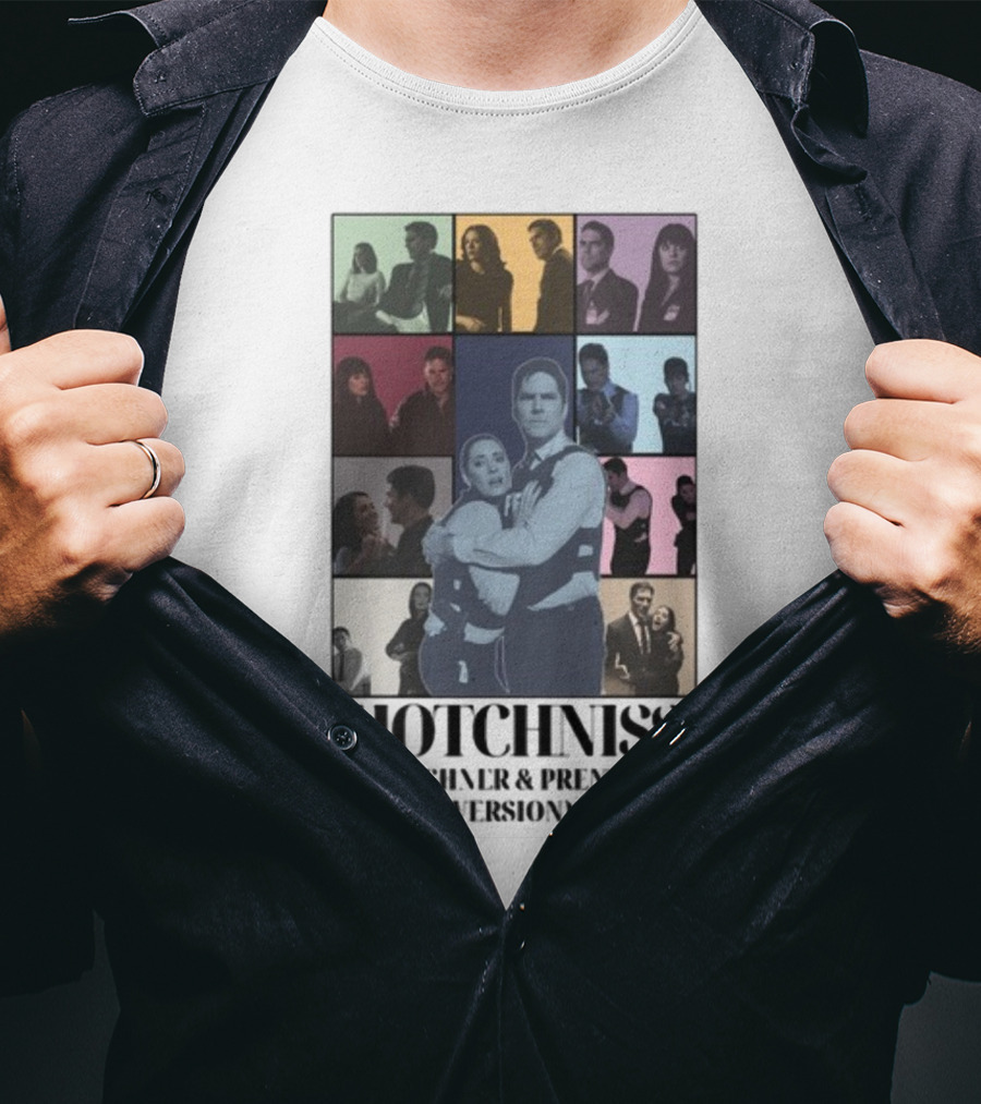 Hotchniss Hotchner And Prentiss Version Multicolor Character Collage T-Shirt