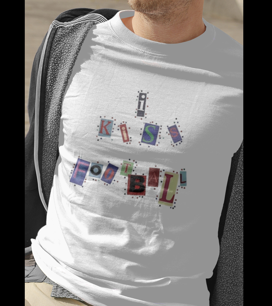 I Kiss Football T-Shirt