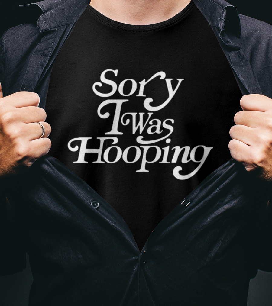 Kevin Durant Sory I Was Hooping T-Shirt