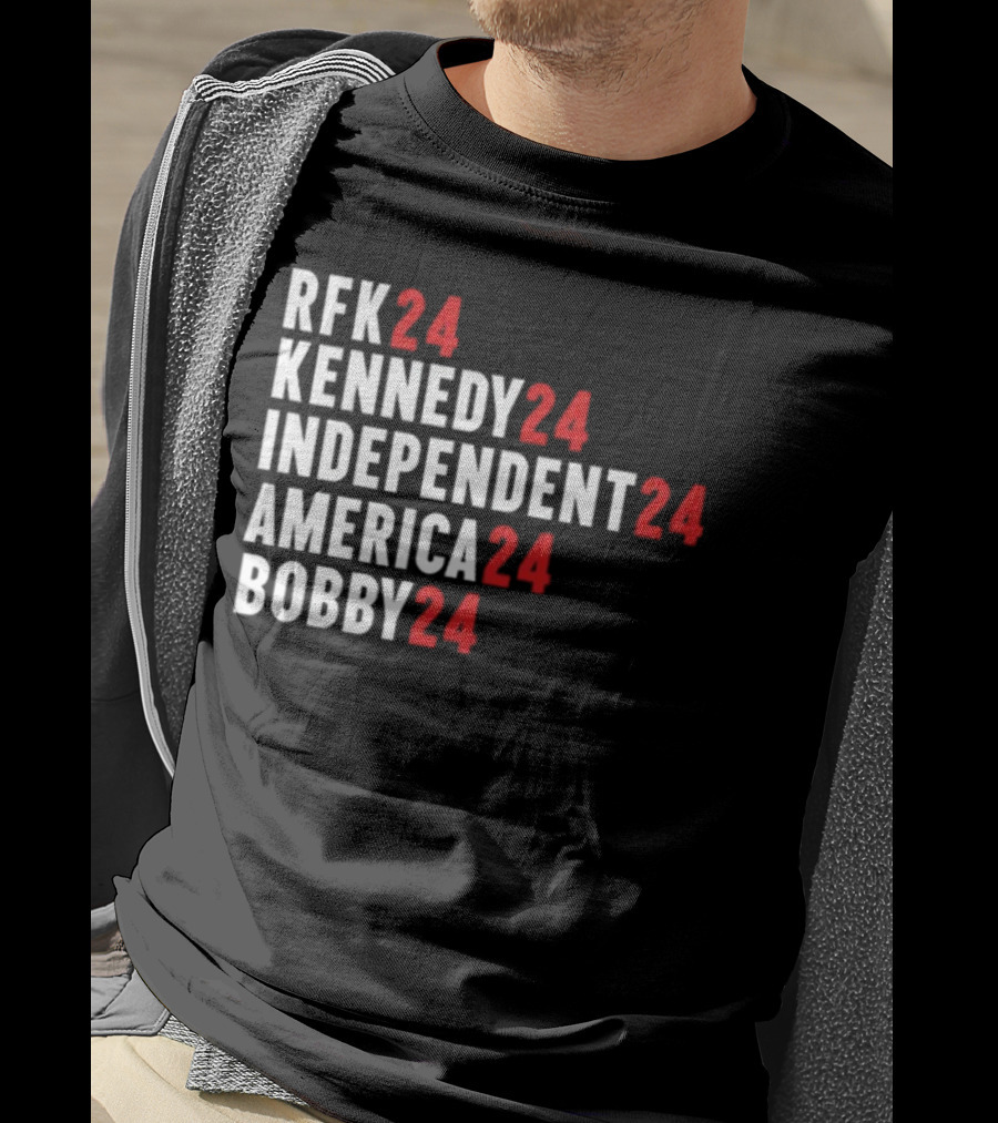 RFK 24 Kennedy 24 Independent 24 America 24 Bobby 24 T-Shirt