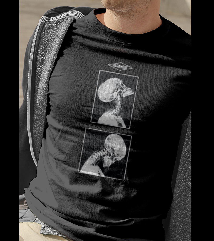 Paramore Head Banging X-Ray T-Shirt