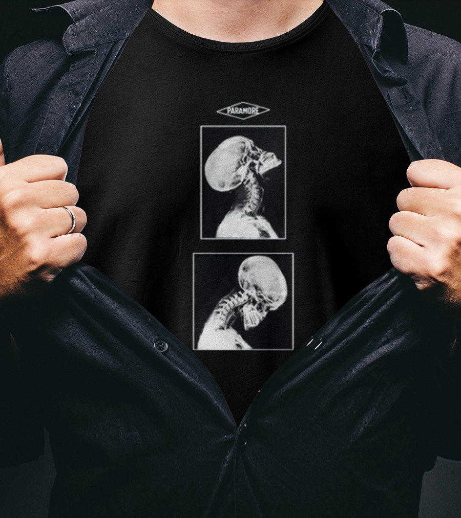 Paramore Head Banging X-Ray T-Shirt