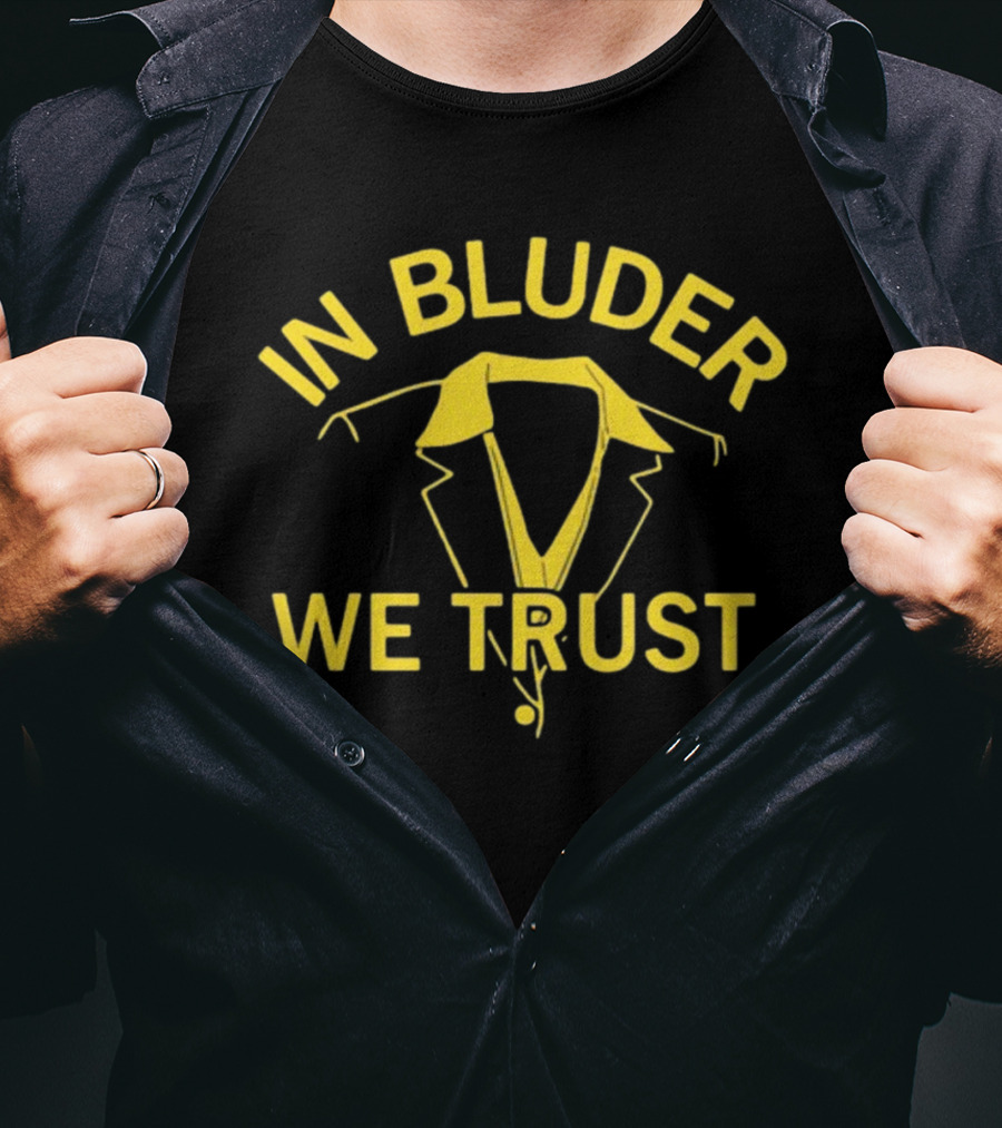 In Bluder We Trust Yellow Jacket T-Shirt