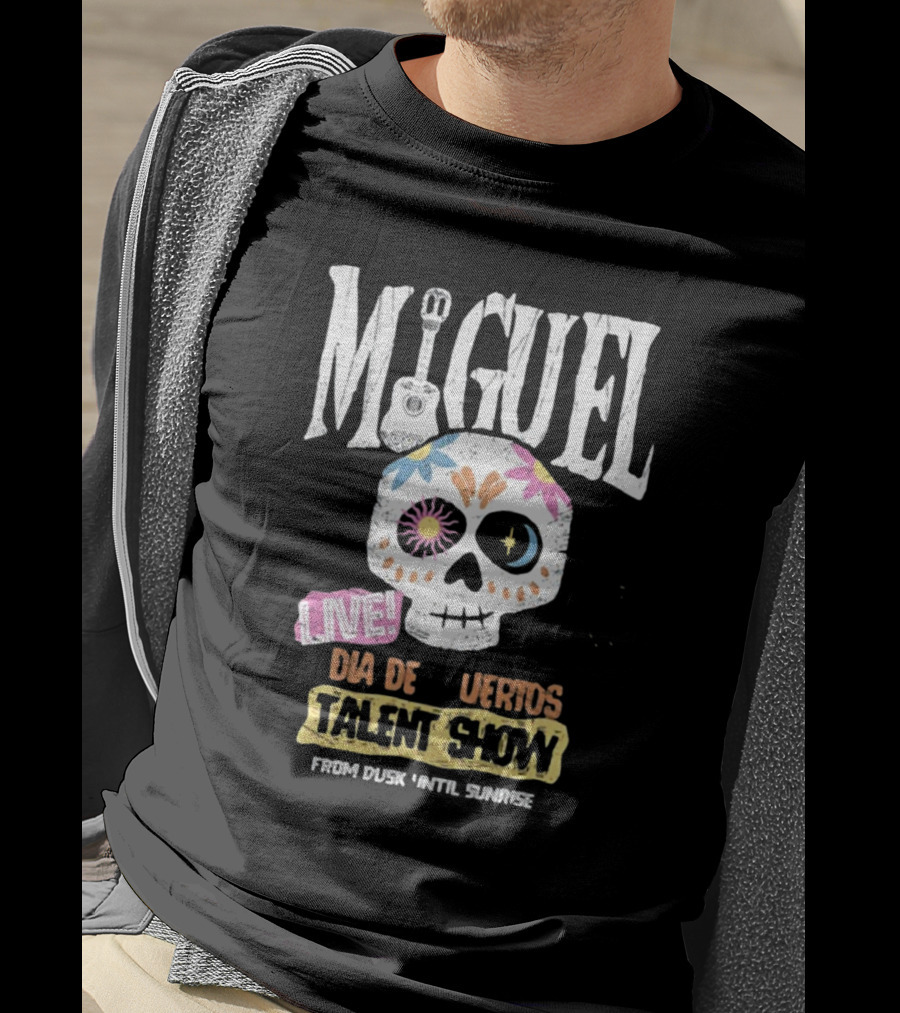 Miguel Live Dia De Muertos Talent Show From Dusk 'Til Sunrise T-Shirt