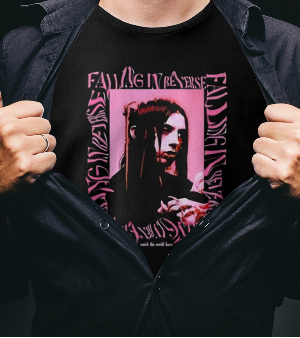 Falling In Reverse Watch The World Burn Melting Idol T-Shirt