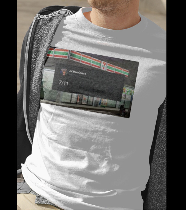 Ja'Marr Chase 7/11 Partnership Announcement T-Shirt