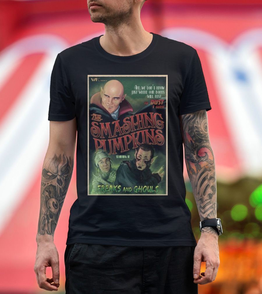 THE SMASHING PUMPKINS TO DUST I GUESS FREAKS AND GHOULS VPC 5 SCREAMING ME T-Shirt