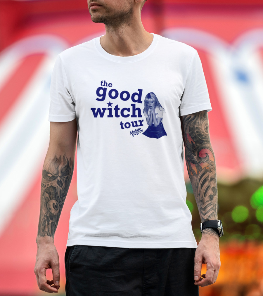 The Good Witch Tour Maisie Peters Blue T-Shirt