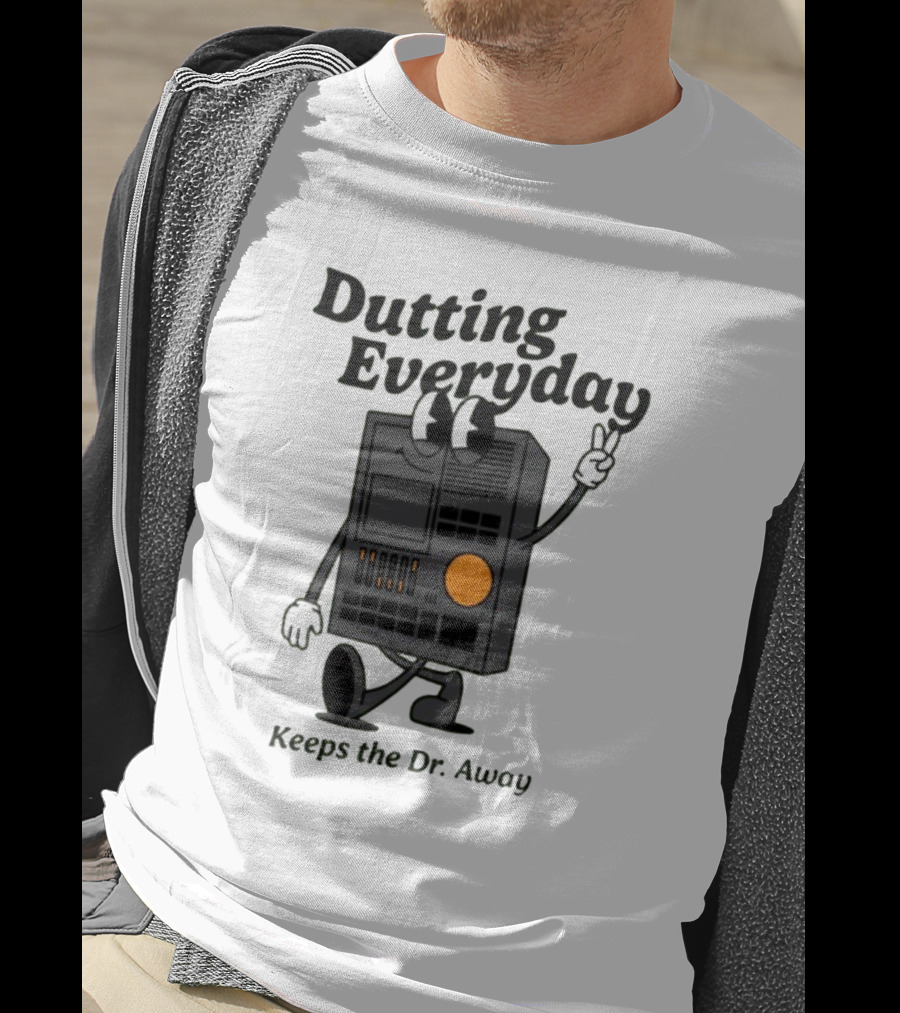 Dutting Everyday Keeps The Dr. Away Rawpaw Dr. Beat By Montañez T-Shirt