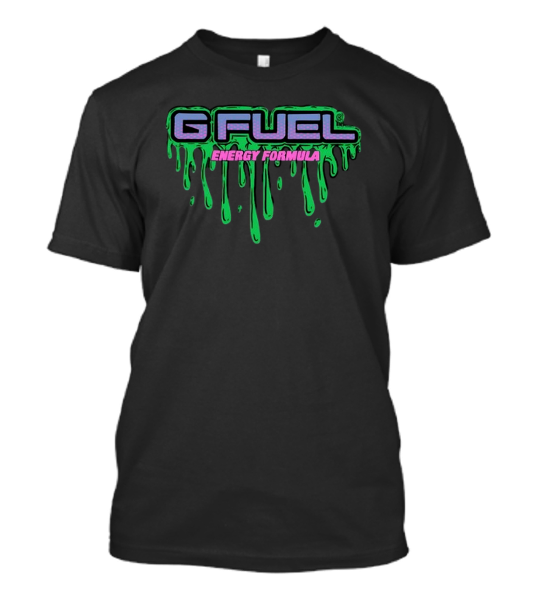 G Fuel Energy Formula Grime Dripping Neon Green T-Shirt