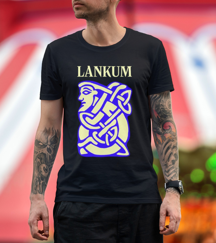 Lankum False Lankum Intricate Celtic Knotwork Head T-Shirt