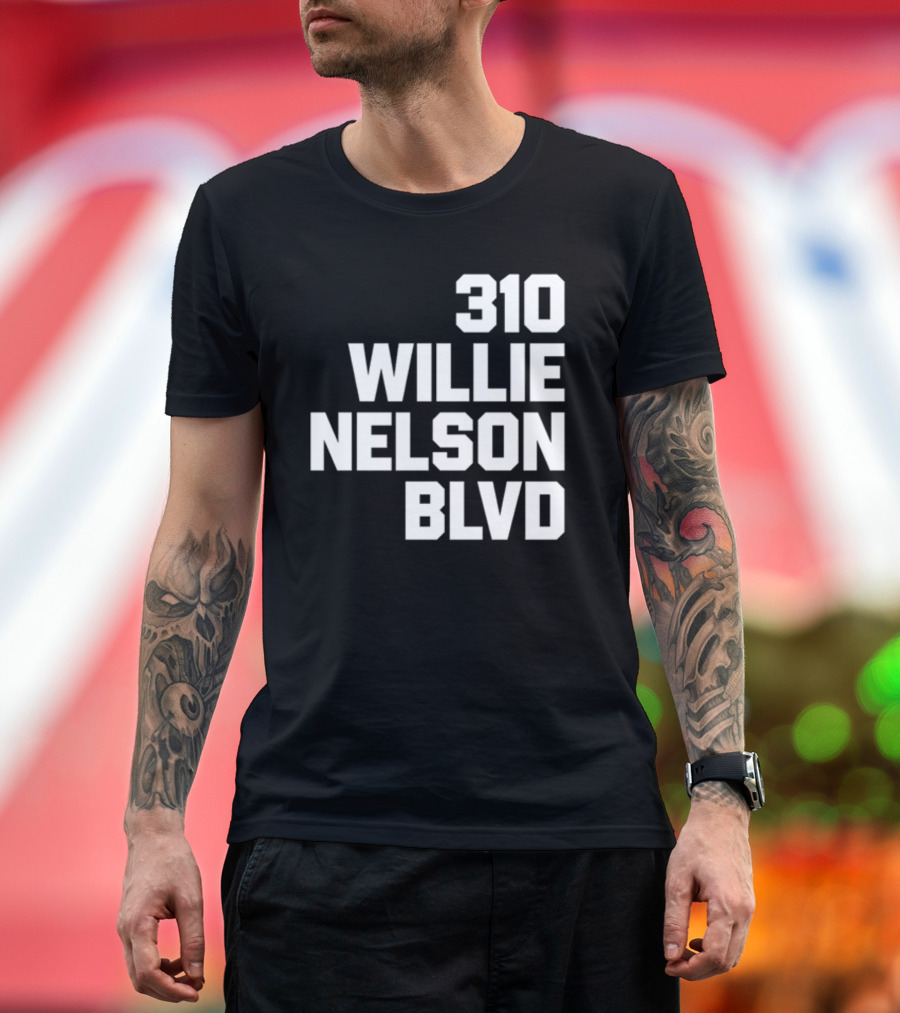 310 Willie Nelson Blvd T-Shirt