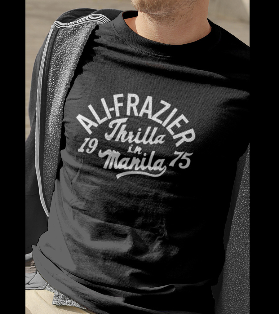 Ali-Frazier Thrilla In Manila 1975 T-Shirt