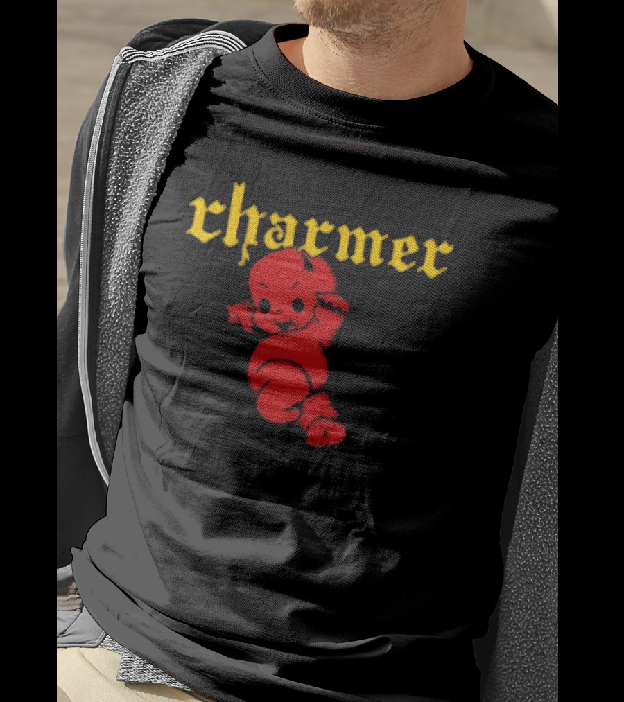 Charmer Cute Red Devil Character T-Shirt
