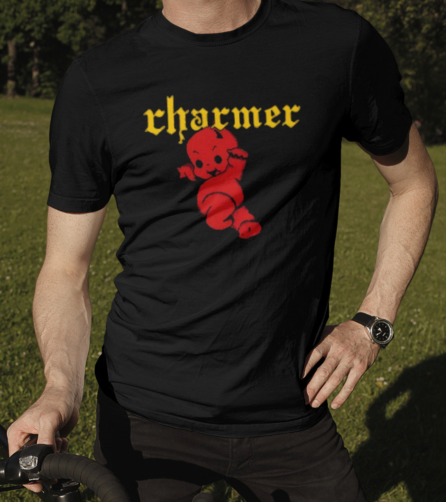 Charmer Cute Red Devil Character T-Shirt