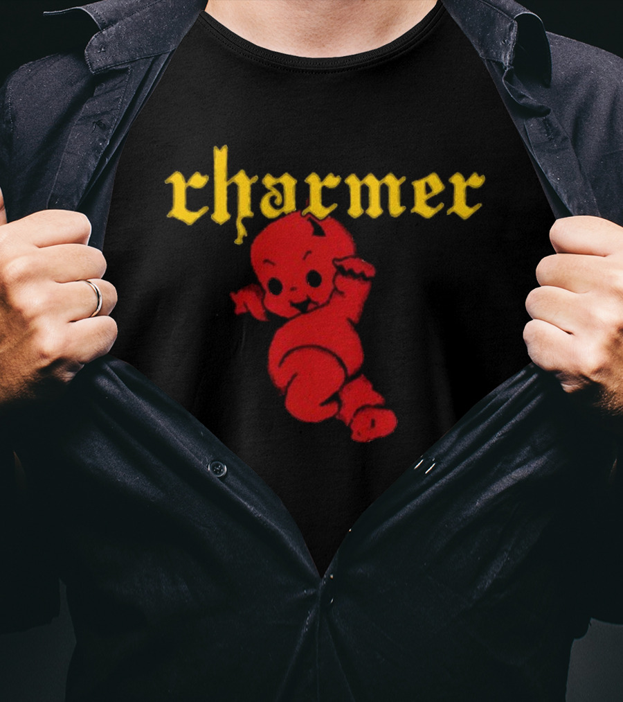 Charmer Cute Red Devil Character T-Shirt