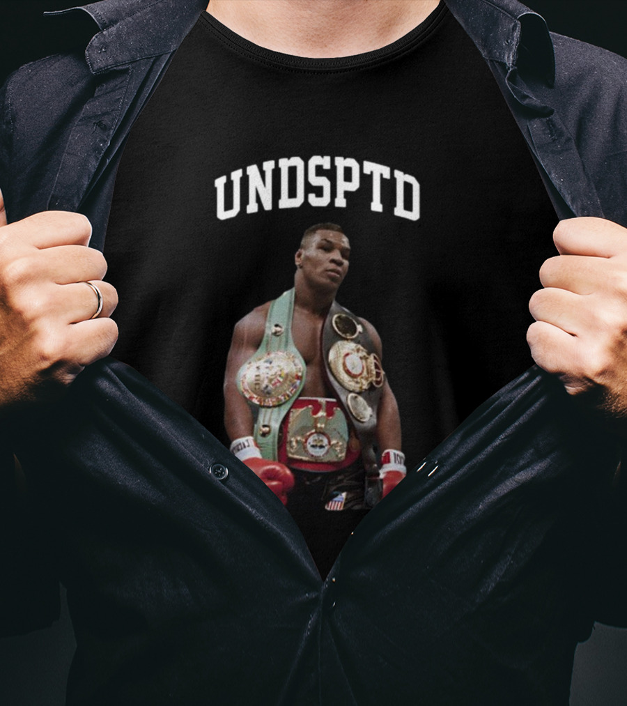 UNDSPTD Solefood Iron Mike Tyson Boxing Champion T-Shirt